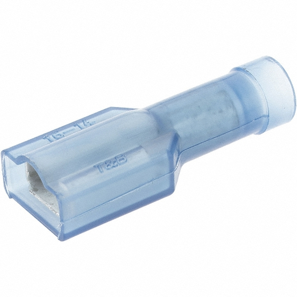 Value Collection Wire Disconnect: Female, Blue, Nylon, 16-14 AWG, 1/4" Tab Width - BD-18386