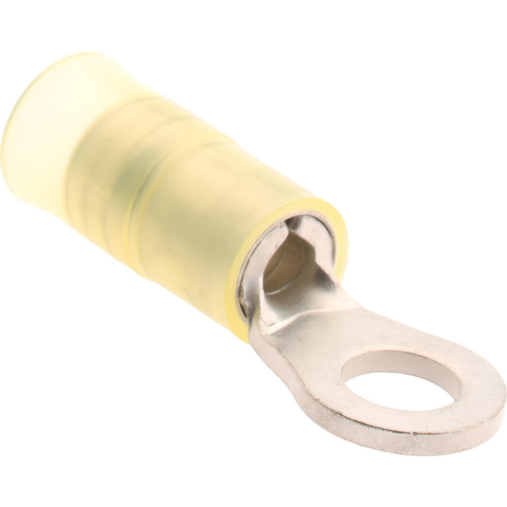 Value Collection Circular Ring Terminal: Partially Insulated, 16 to 14 AWG, Crimp Connection - ZRNYD2-10-HD