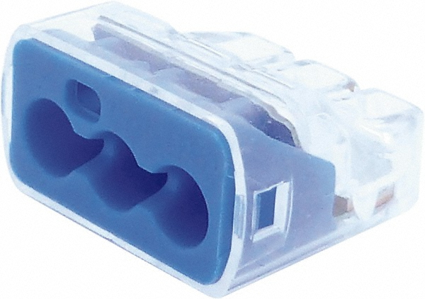 Ideal 10AWG 2 PORT 100/PK PUSH-IN WIRE CONNECTORS - 30-10L32