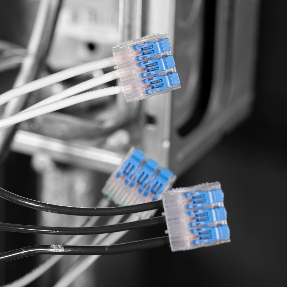Ideal 10AWG 2 PORT 100/PK PUSH-IN WIRE CONNECTORS - 30-10L32