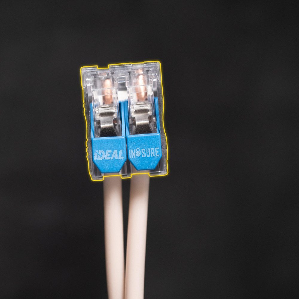 Ideal 10AWG 2 PORT 100/PK PUSH-IN WIRE CONNECTORS - 30-10L32