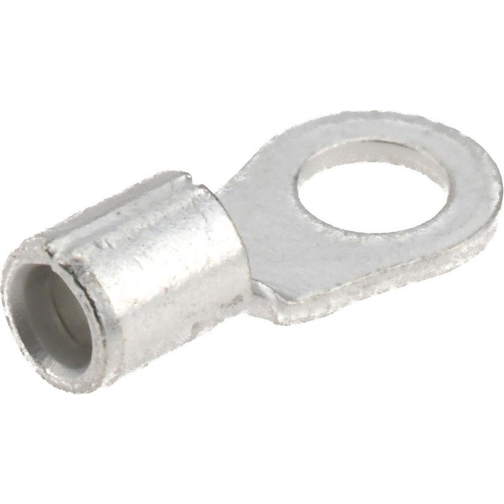 Ideal Circular Ring Terminal: Non-Insulated, 16 to 14 AWG, Crimp Connection - 83-0221