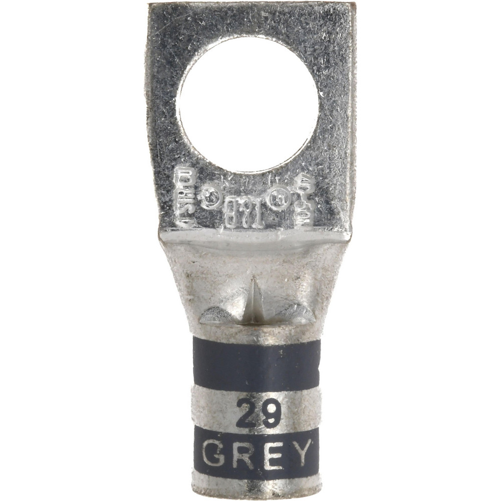 Ideal Circular Ring Terminal: Non-Insulated, 16 to 14 AWG, Crimp Connection - 83-0221