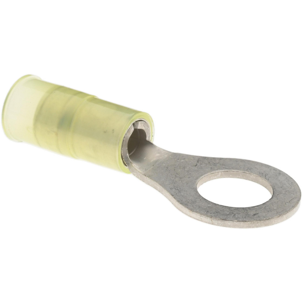 Value Collection Circular Ring Terminal: Non-Insulated, 12 to 10 AWG, Crimp Connection - RN5-8-FE