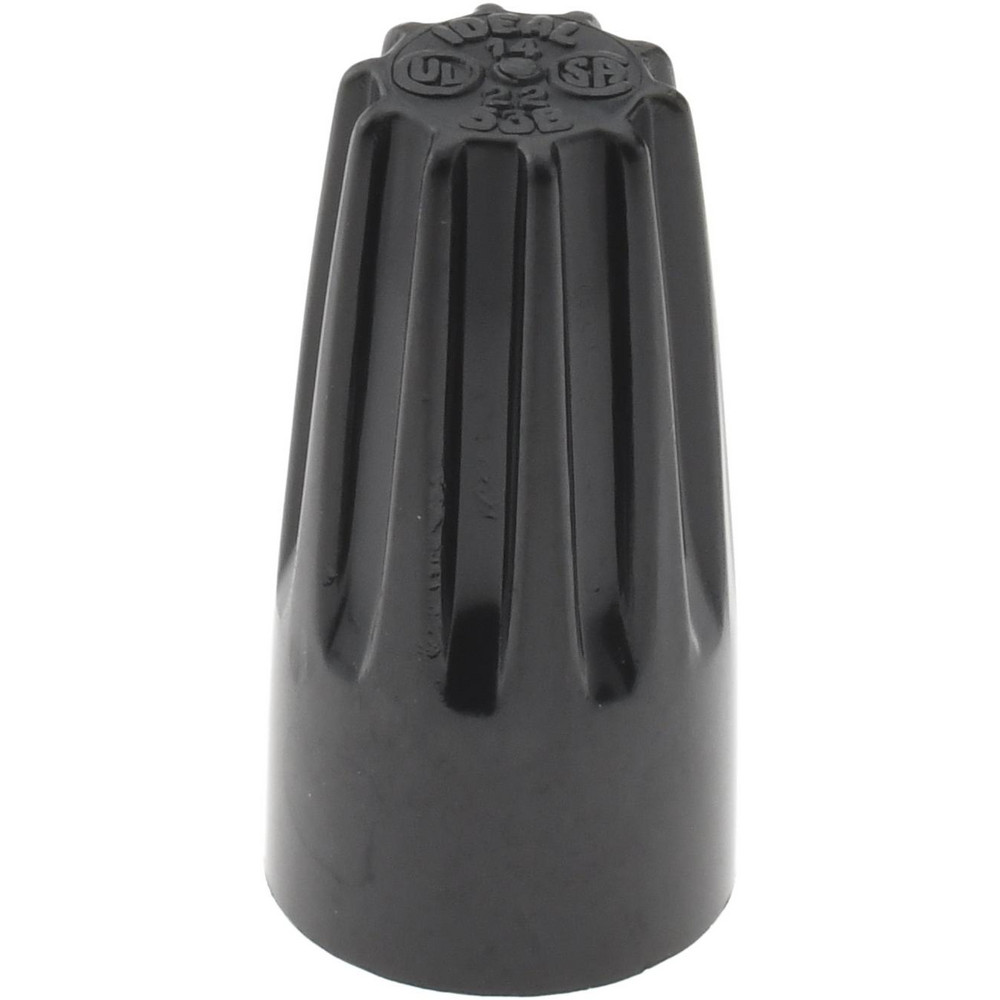Value Collection Standard Twist-On Wire Connector: Black, Vibration-Resistant, 20-10 AWG - BD-KP150592