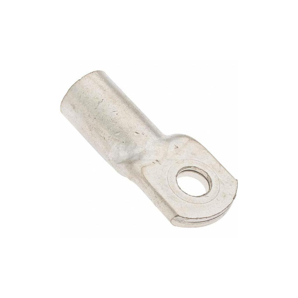 Made in USA D Shaped Ring Terminal: Non-Insulated, 3/0 AWG, Crimp Connection - 6430-781-005F