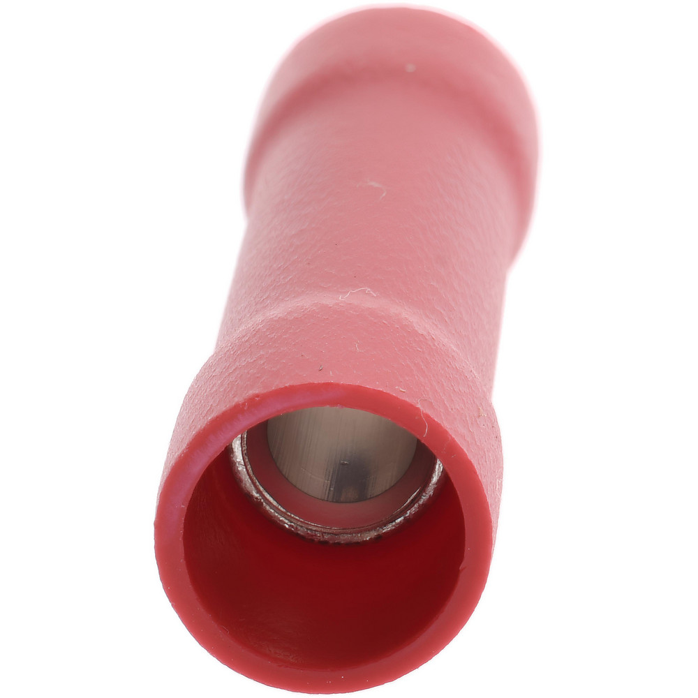 Value Collection Butt Splice Terminal: Crimp-On, Red, 8 AWG Min, 8 AWG Max, Fully Insulated, Vinyl - BVT8