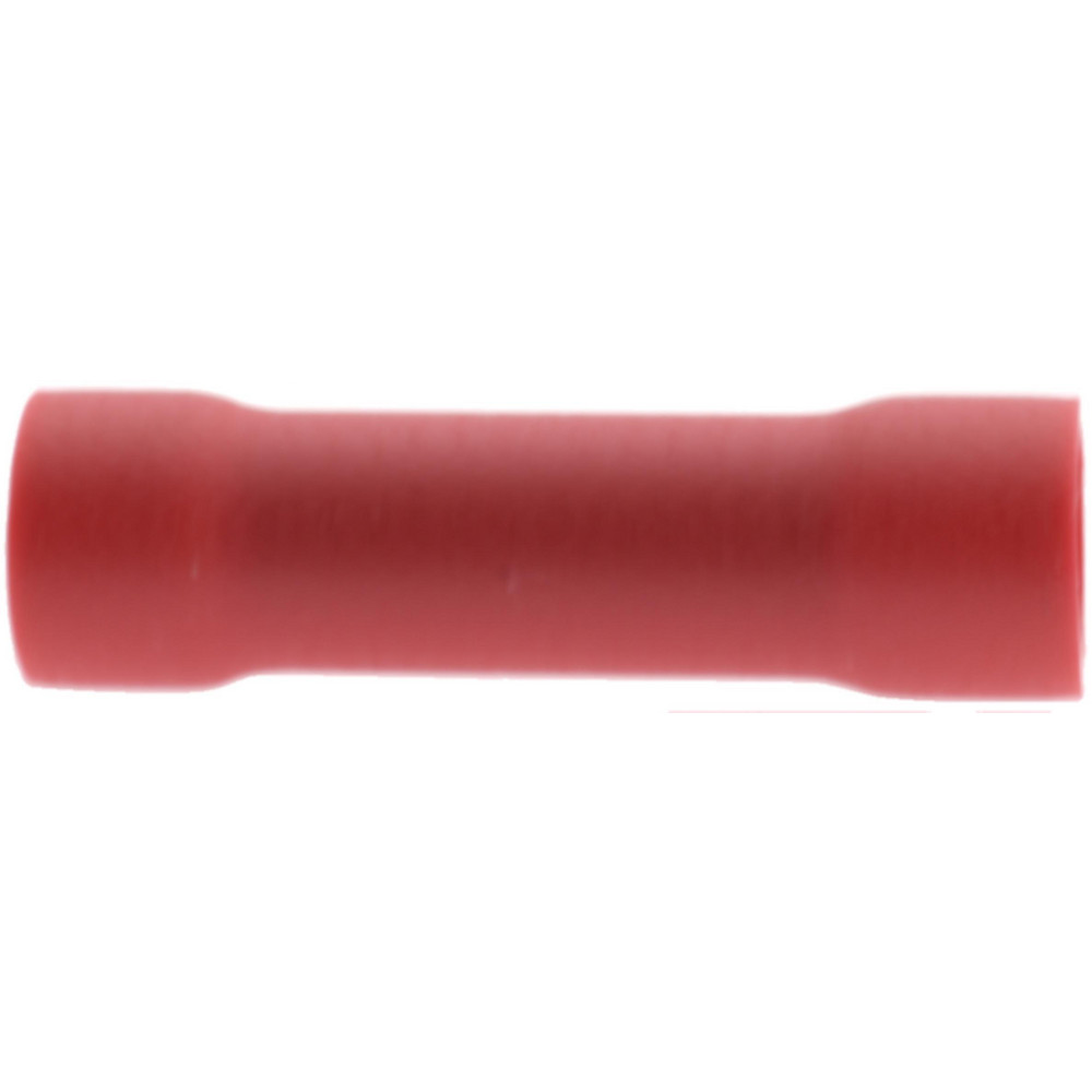 Value Collection Butt Splice Terminal: Crimp-On, Red, 8 AWG Min, 8 AWG Max, Fully Insulated, Vinyl - BVT8