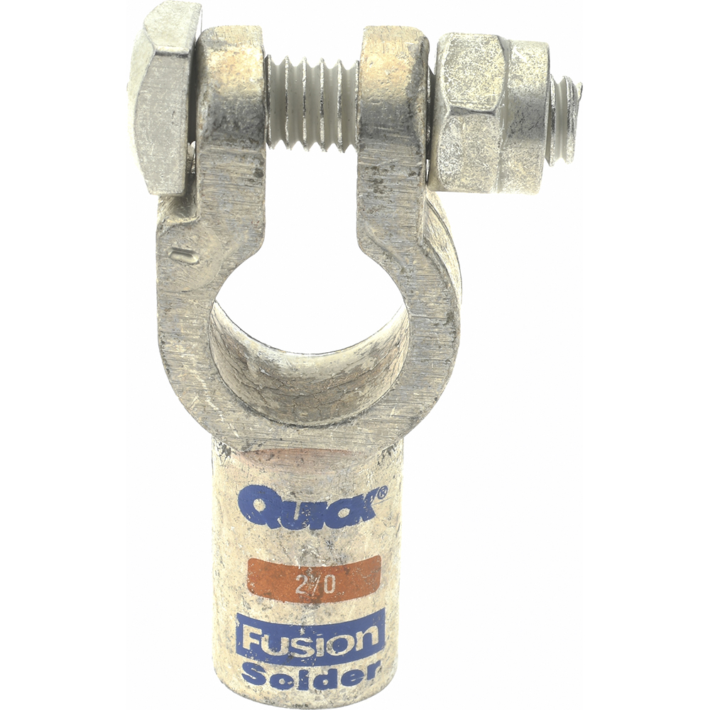 Value Collection 10 AWG, 600 V, 50 A, Silver-Plated Copper Battery Connector - 61823