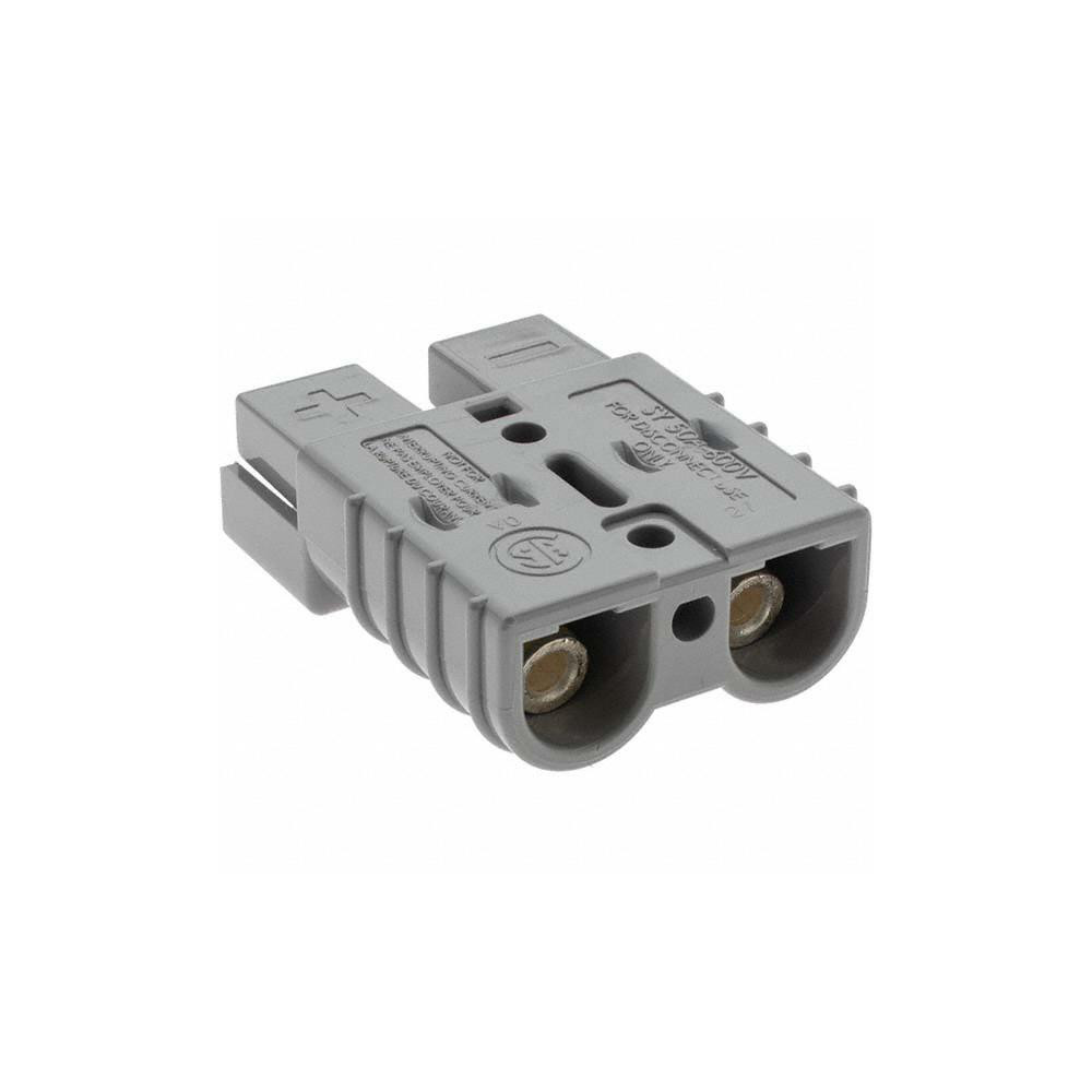 Value Collection 10 AWG, 600 V, 50 A, Silver-Plated Copper Battery Connector - 61823