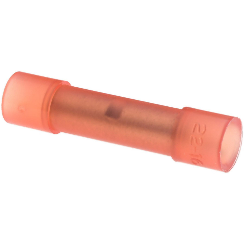 Value Collection Butt Splice Terminal: Crimp-On, Blue, 16 AWG Min, 14 AWG Max, Fully Insulated, Nylon - BNYTF2-100PK
