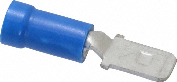 Value Collection Wire Disconnect: Female, Blue, Nylon, 16-14 AWG, 0.11" Tab Width - FDNYD2-110(5)