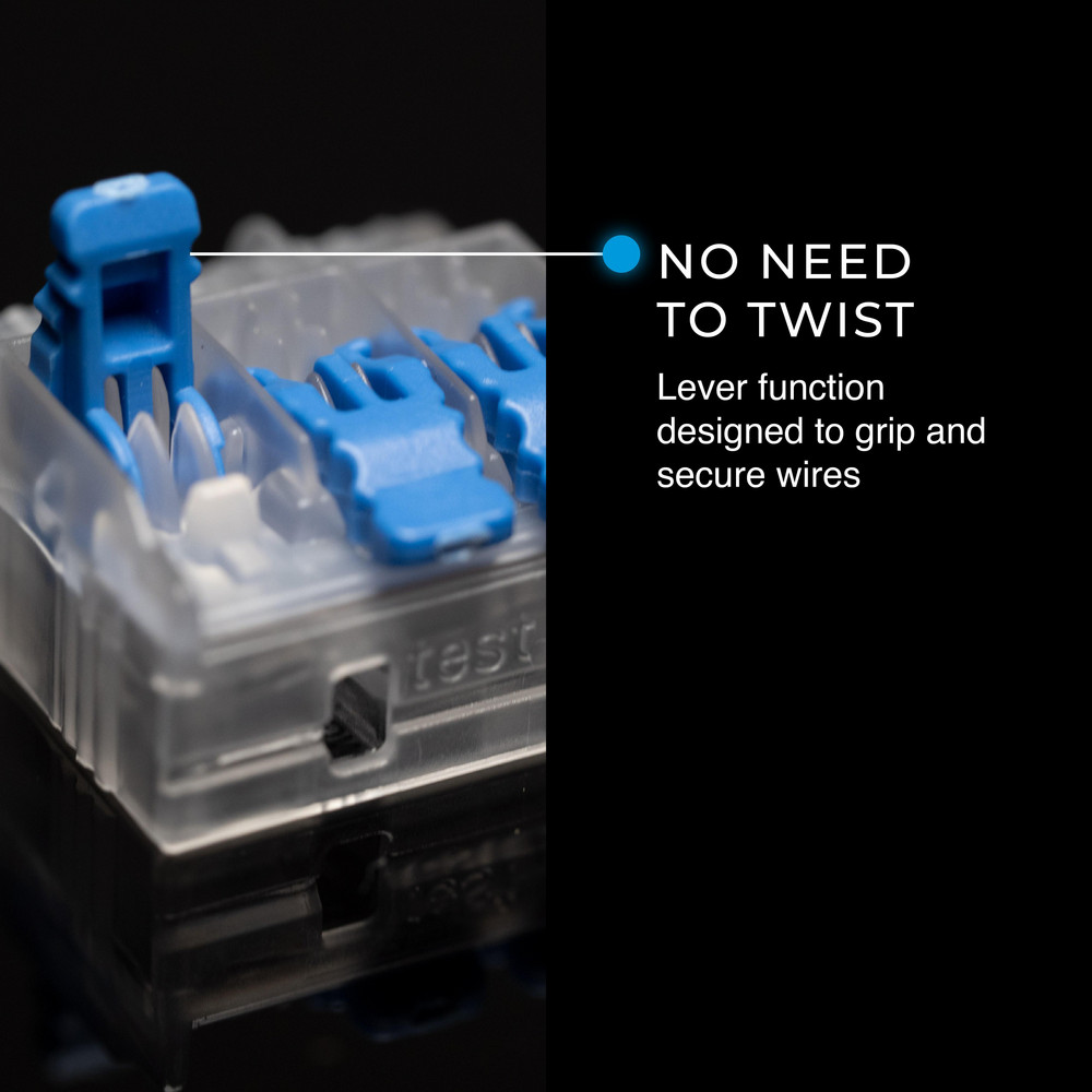 Ideal 10AWG L32 2 PORT 350PK PUSH-IN WIRE CONNECTORS - 30-35L32J