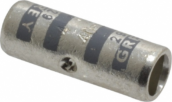 Value Collection Butt Splice Terminal: Crimp-On, 4 AWG Min, 4 AWG Max, Non-Insulated - BNT22