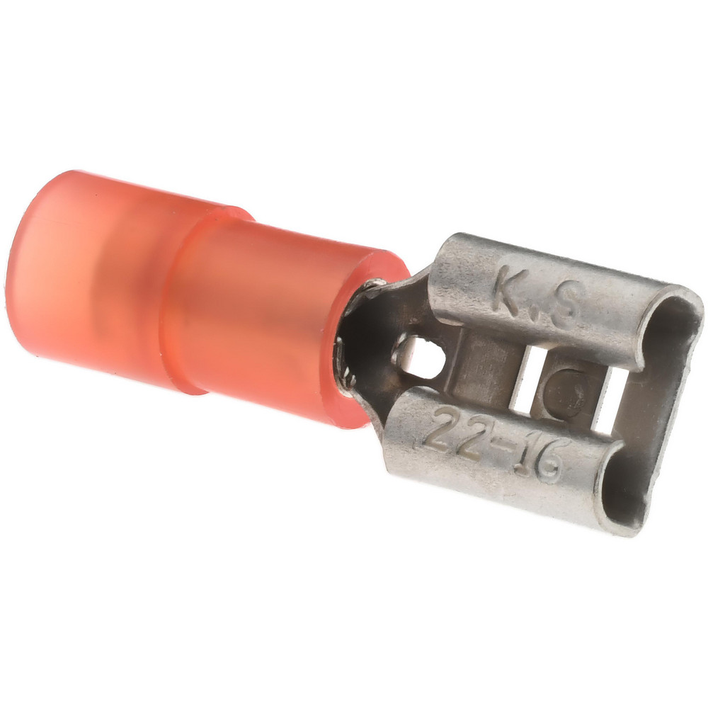 Value Collection Wire Disconnect: Female, Yellow, Nylon, 12-10 AWG, 1/4" Tab Width - BD-18392
