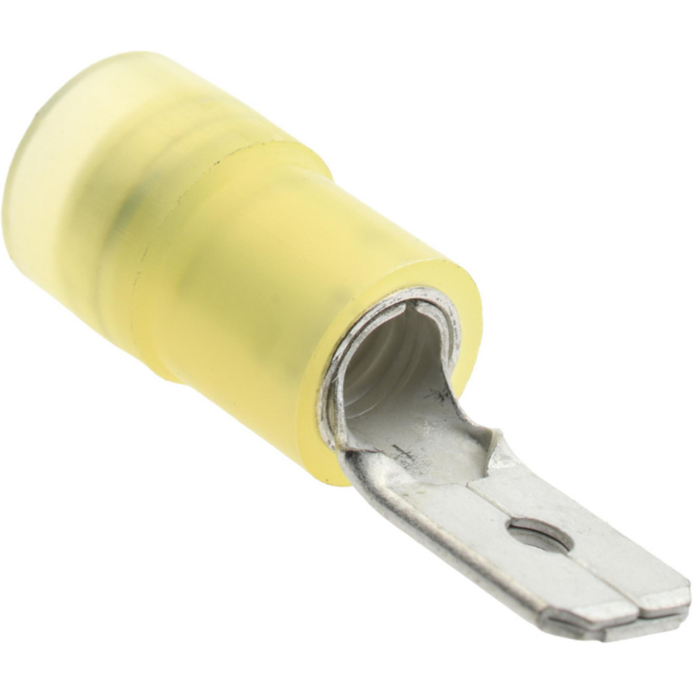 Value Collection Wire Disconnect: Female, Yellow, Nylon, 12-10 AWG, 1/4" Tab Width - BD-18392