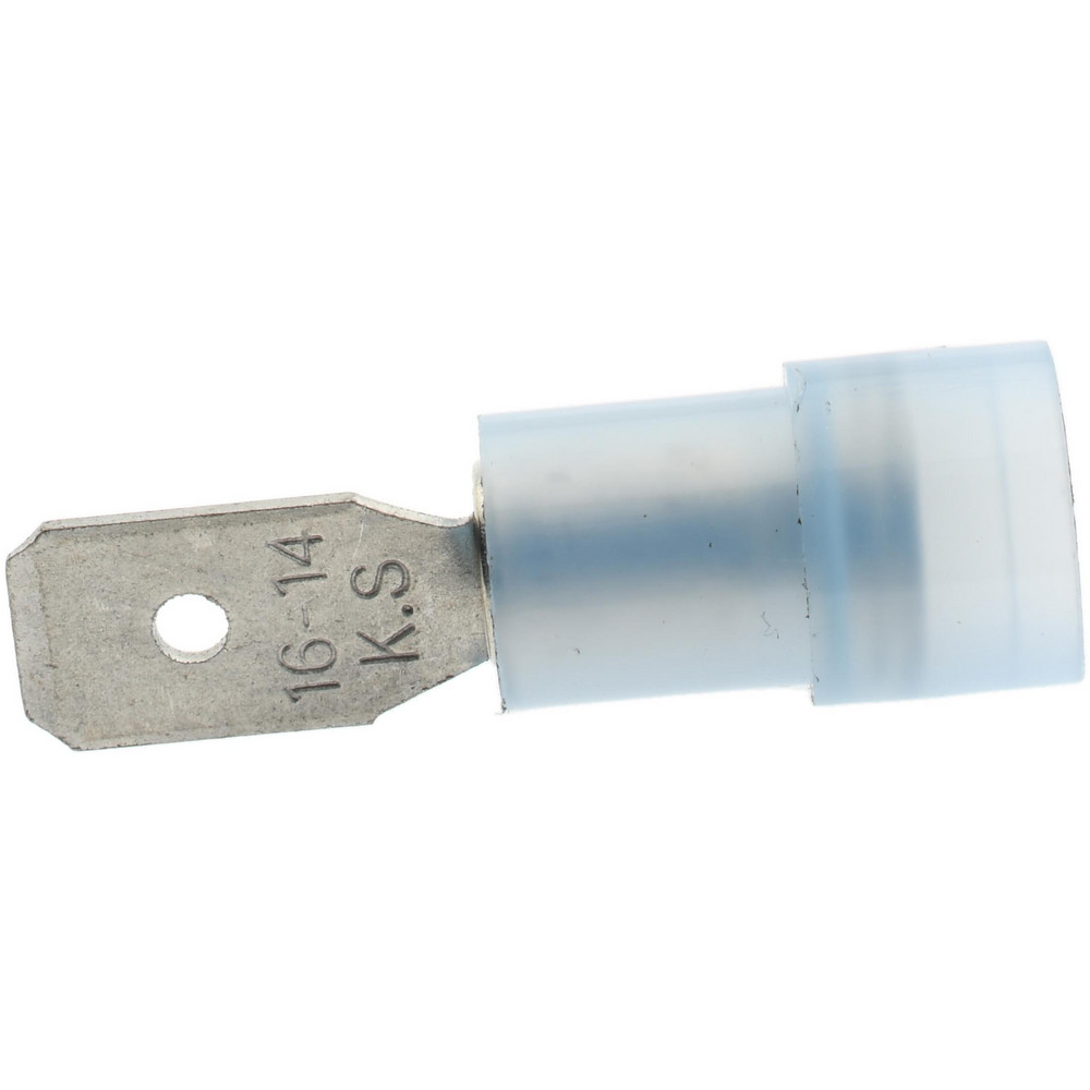 Value Collection Wire Disconnect: Male, Blue, Nylon, 16-14 AWG, 0.187" Tab Width - MDNYD2-187(5)