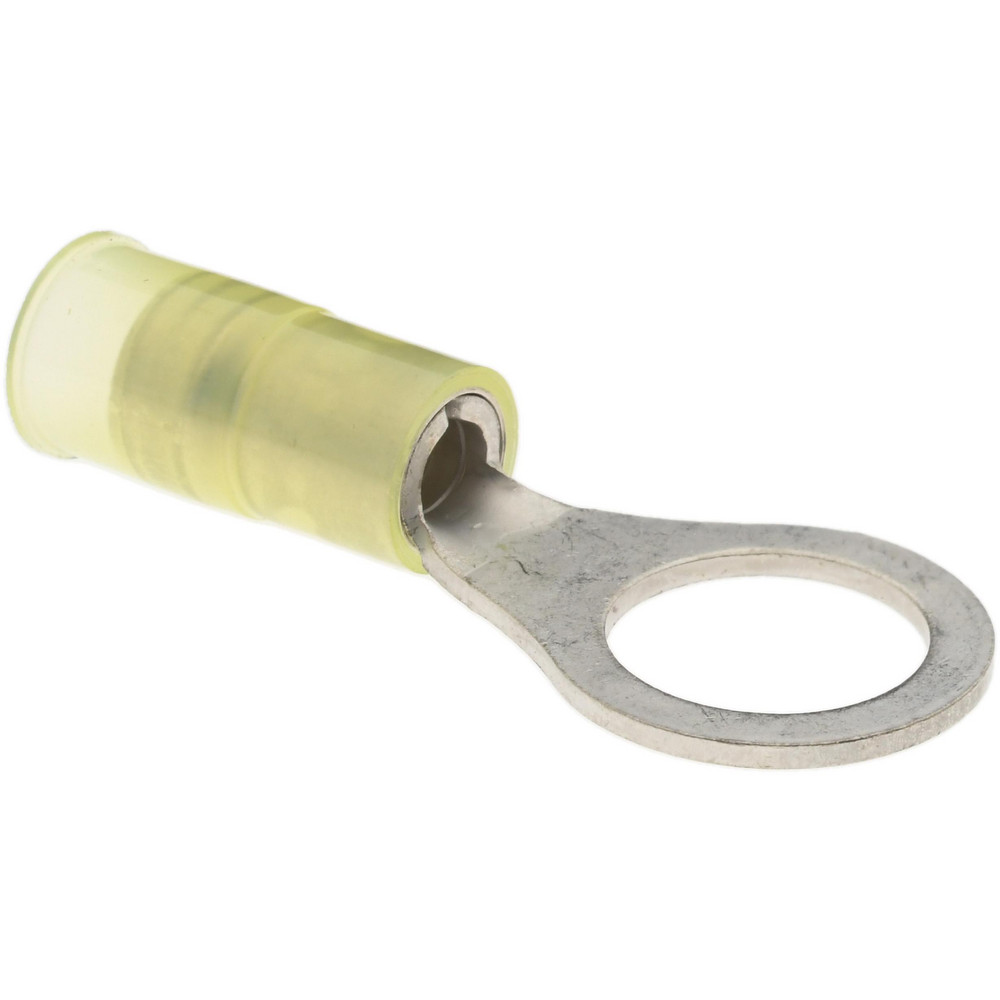 Value Collection Circular Ring Terminal: Partially Insulated, 22 to 16 AWG, Crimp Connection - RNYD1-10