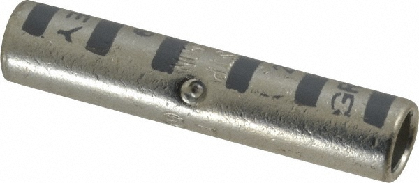 Thomas & Betts Butt Splice Terminal: Crimp-On, Blue, 6 AWG Min, 6 AWG Max, Non-Insulated - 54805