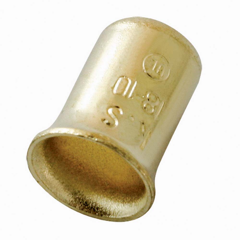 Value Collection Electrical Wire Ferrules; Insulation Type: NonInsulated; Connection Type: Crimp; Compatible Wire Size (AWG): 18-10; Pin Length: 9.5 mm; 0.374 in; Pin Length (mm): 9.5; Pin Dia: 5.2 mm; Overall Length: 9.5 mm; Insulation Material: NonInsulated; Number of Entries: 1; Contact Material: Steel - ENAFE1810BS