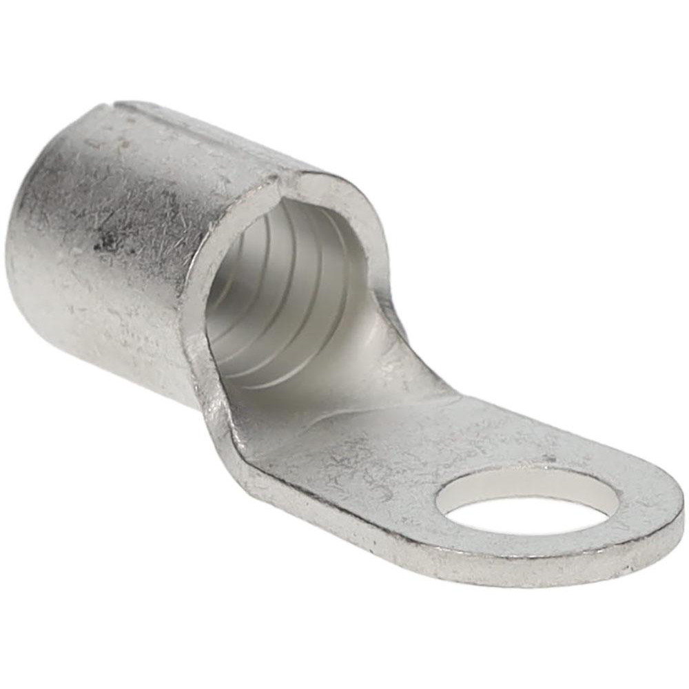 Value Collection Circular Ring Terminal: Partially Insulated, 2 AWG, Crimp Connection - RVBS38-6