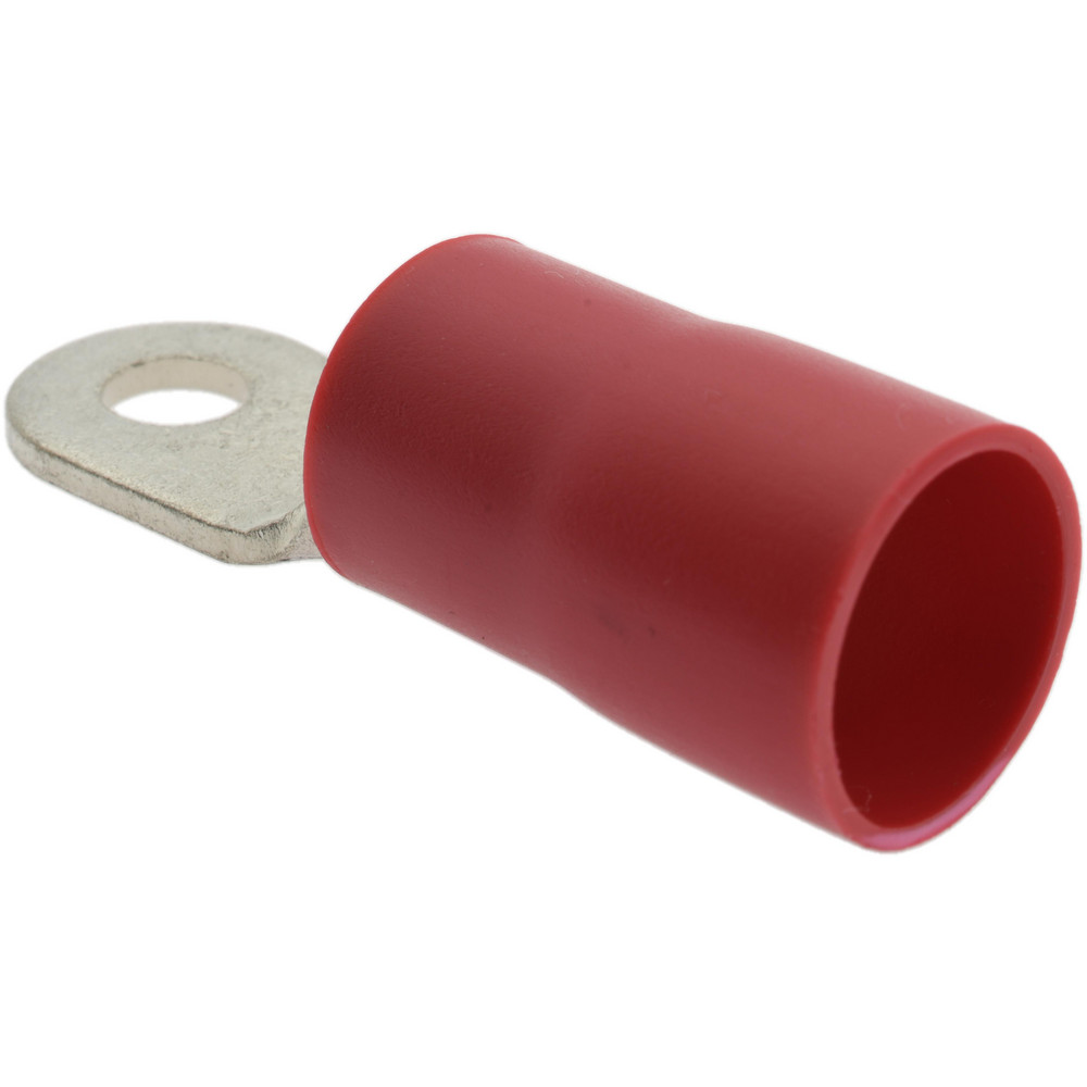 Value Collection Circular Ring Terminal: Partially Insulated, 2 AWG, Crimp Connection - RVBS38-6