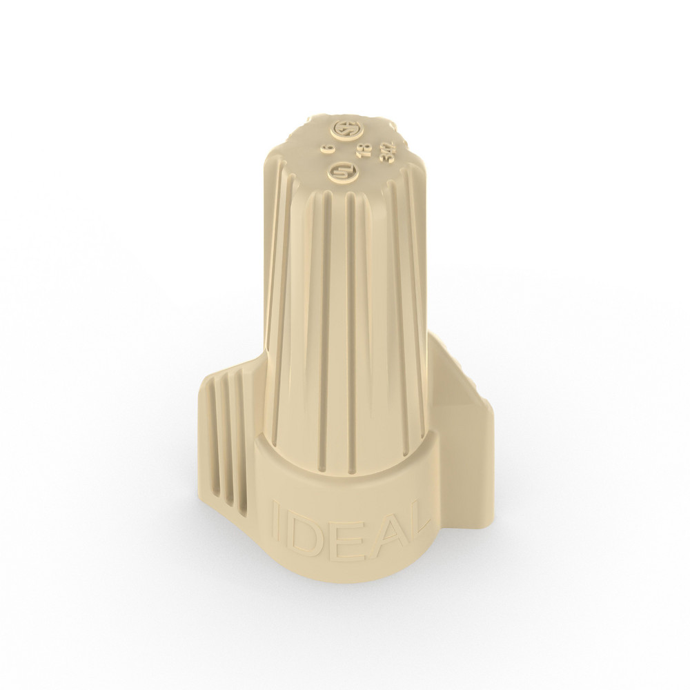 Ideal 341 TAN 500/PK TWIST-ON WIRE CONNECTORS - 30-641