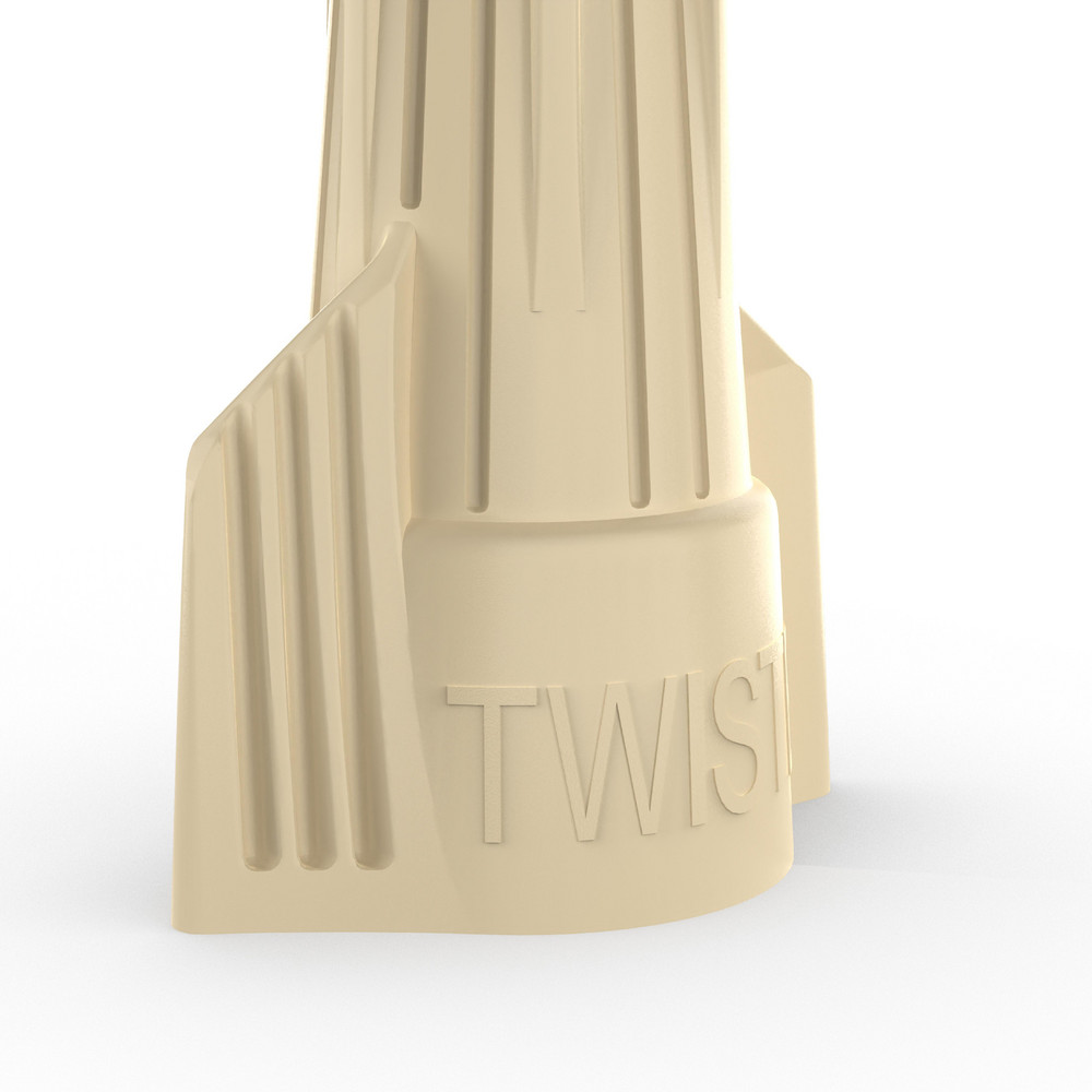 Ideal 341 TAN 500/PK TWIST-ON WIRE CONNECTORS - 30-641