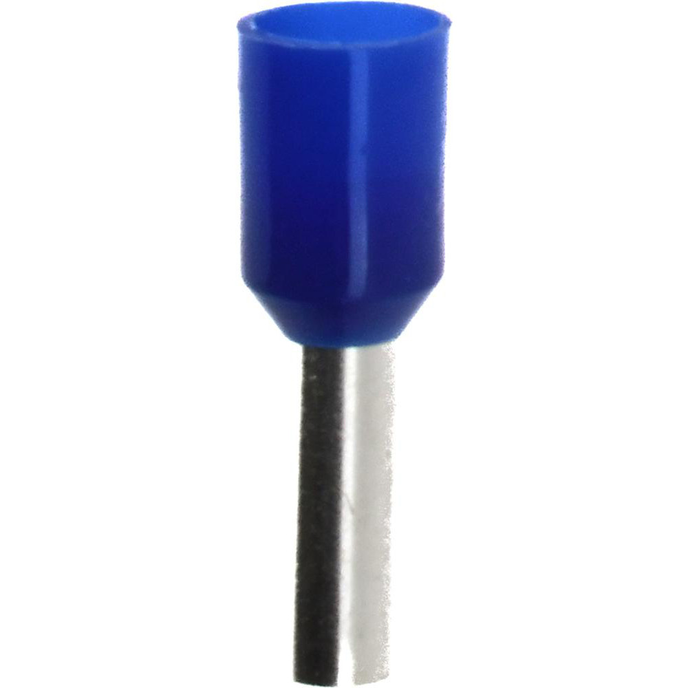 Value Collection Electrical Wire Ferrules; Insulation Type: Partially Insulated; Connection Type: Crimp; Compatible Wire Size (sq mm): 20 AWG; 0.5 mm²; Compatible Wire Size (AWG): 20; Pin Length: 0.315 in; 8.0 mm; Pin Length (mm): 8; Pin Dia: 1 mm; Overall Length: 14 mm; Insulation Material: Nylon - E0508-ORANGE