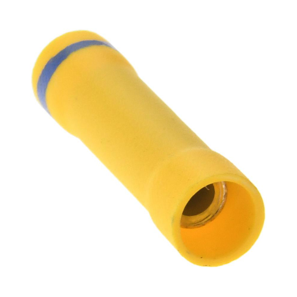 Value Collection Step-Down Terminal: Crimp-On, Yellow, 12-10 to 16-14 AWG, Fully Insulated, Vinyl - BVT5CD2