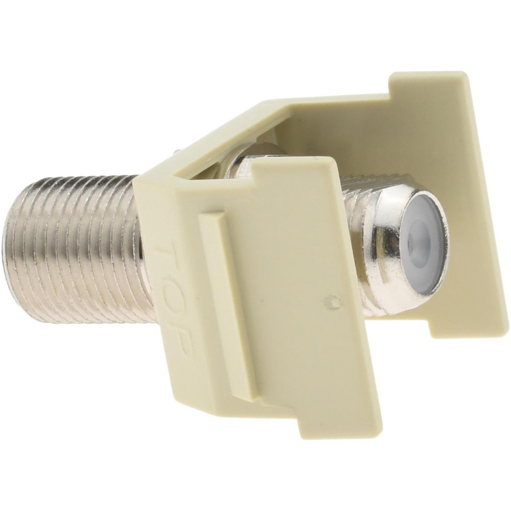 Hubbell Wiring Device-Kellems Coaxial Connectors: Connector Type: F; Termination Method: Compression; Compatible Coaxial Type: RG6; Impedance (Ohms): 100 - SFFEX
