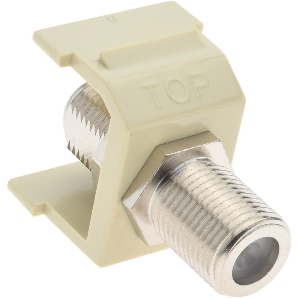 Hubbell Wiring Device-Kellems Coaxial Connectors: Connector Type: F; Termination Method: Compression; Compatible Coaxial Type: RG6; Impedance (Ohms): 100 - SFFEX