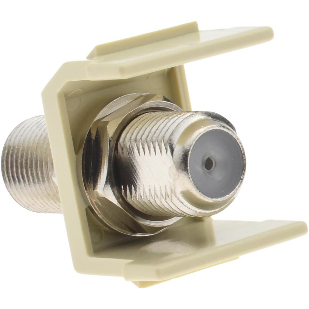 Hubbell Wiring Device-Kellems Coaxial Connectors: Connector Type: F; Termination Method: Compression; Compatible Coaxial Type: RG6; Impedance (Ohms): 100 - SFFEX