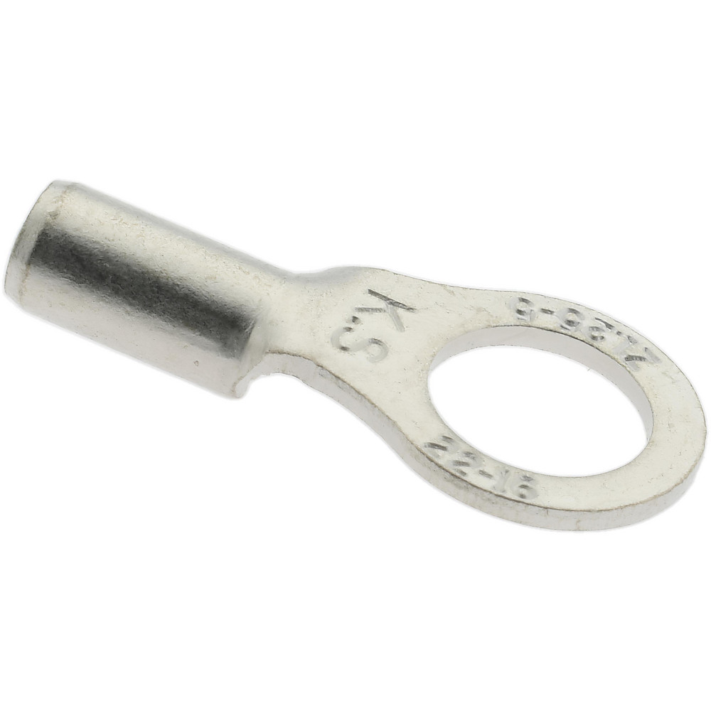 Value Collection Circular Ring Terminal: Non-Insulated, 22 to 16 AWG, Crimp Connection - ZRN1-5