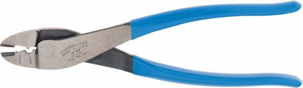 Thomas & Betts Butt Splice Terminal: Crimp-On, Red, 8 AWG Min, 8 AWG Max, Non-Insulated - 54504