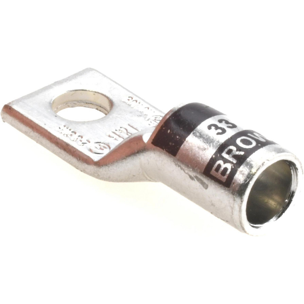 Thomas & Betts Square Ring Terminal: Non-Insulated, 2/0 to 4/0 AWG, Compression Connection - 31011
