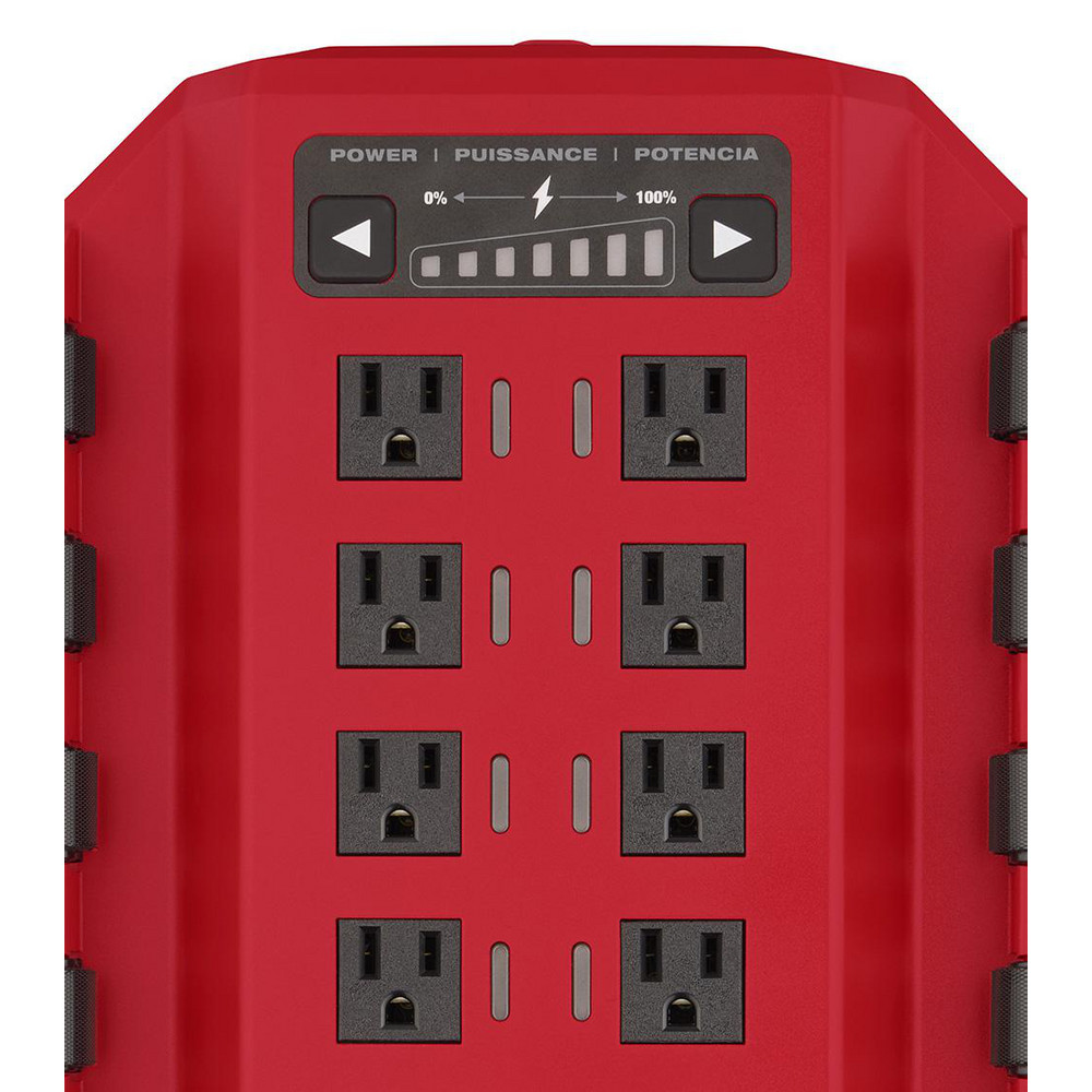 Milwaukee Tool Power Outlet Strips: Amperage: 15.0000; Voltage: 120 V - 3333-15A