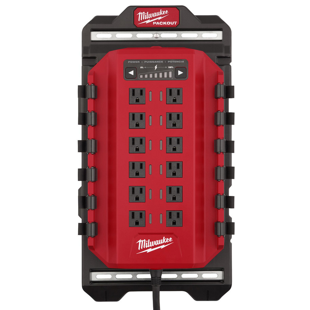 Milwaukee Tool Power Outlet Strips: Amperage: 15.0000; Voltage: 120 V - 3333-15A