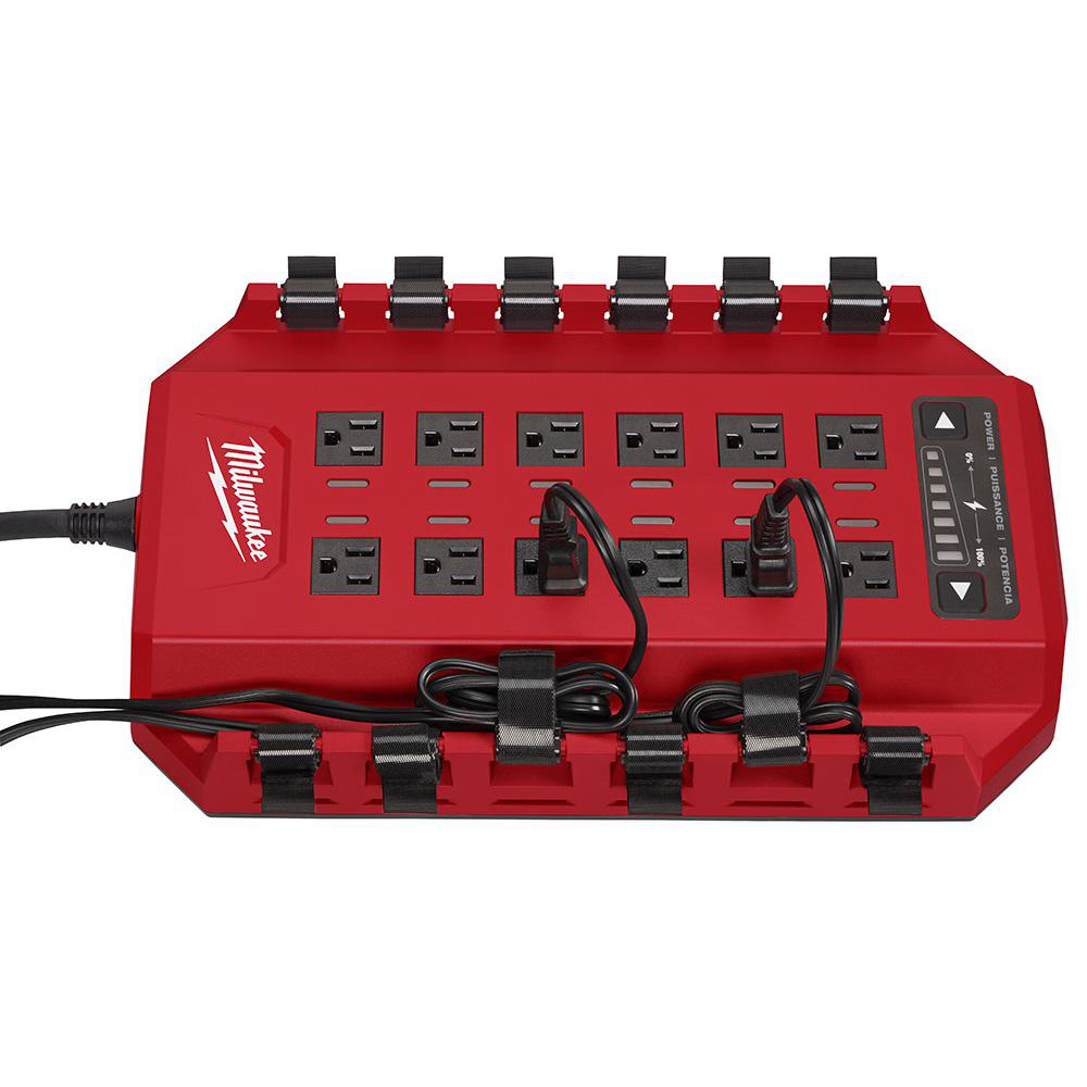 Milwaukee Tool Power Outlet Strips: Amperage: 15.0000; Voltage: 120 V - 3333-15A