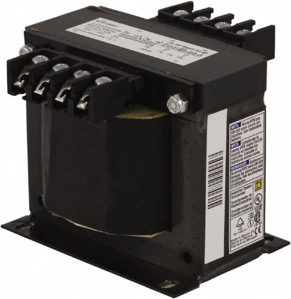 Square D 300 VA, Top Mount Fuse Block Control Transformer - 9070TF300D33