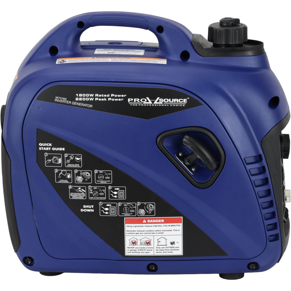 Simpson Portable Power Generator: Gasoline, 5,500W, 9 h, Recoil - 70070