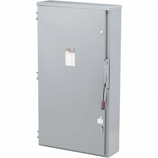 Square D Safety Switch: NEMA 12 & 3R, 400 Amp, 600V - HU365AWKVW