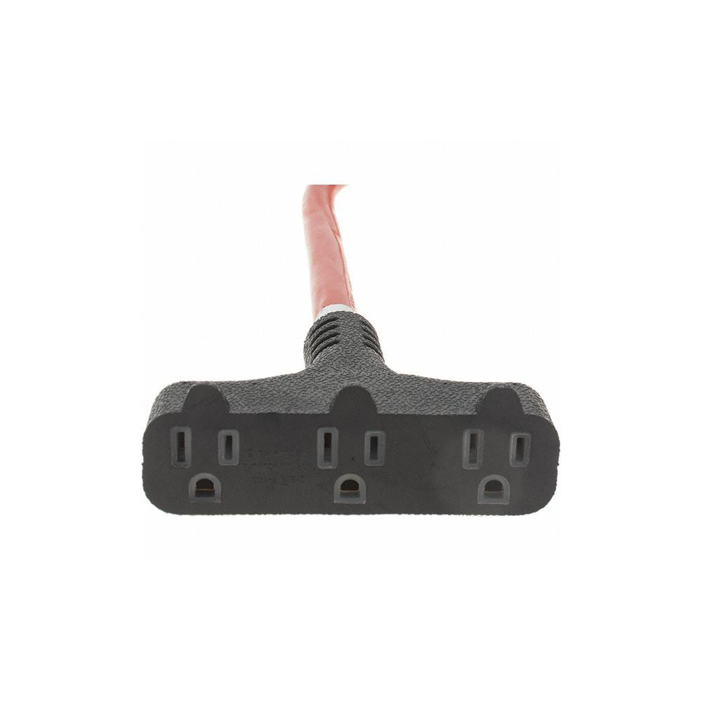 Value Collection 2', 12/3 Gauge/Conductors, Orange Indoor & Outdoor Extension Cord - BD--21565-3