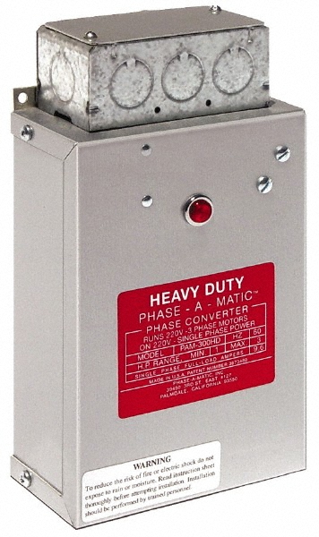 Made in USA 25 hp Rotary Phase Converter - R-25