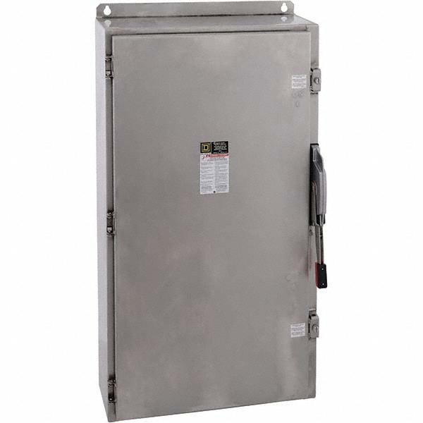 Square D Safety Switch: NEMA 12, 400 Amp, 600VAC - HU365AWKEI
