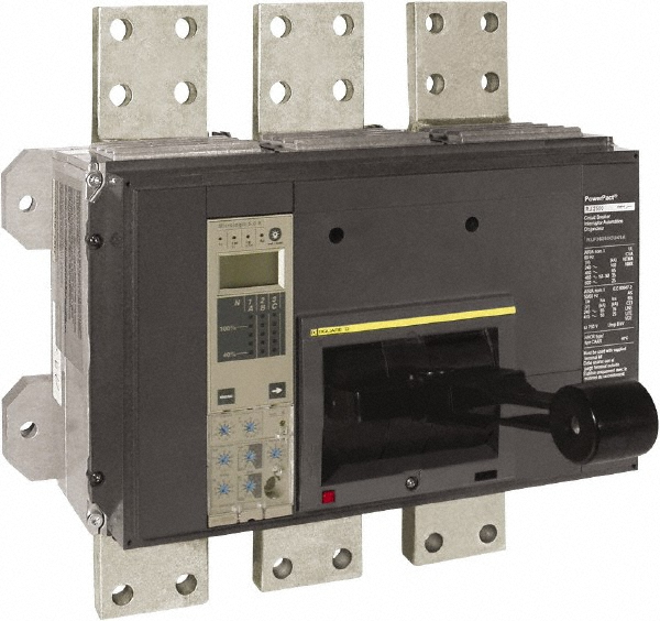Square D 1600 Amp, 600 VAC, 3 Pole, Panel Mount Molded Case Circuit Breaker - RJF36160U41A