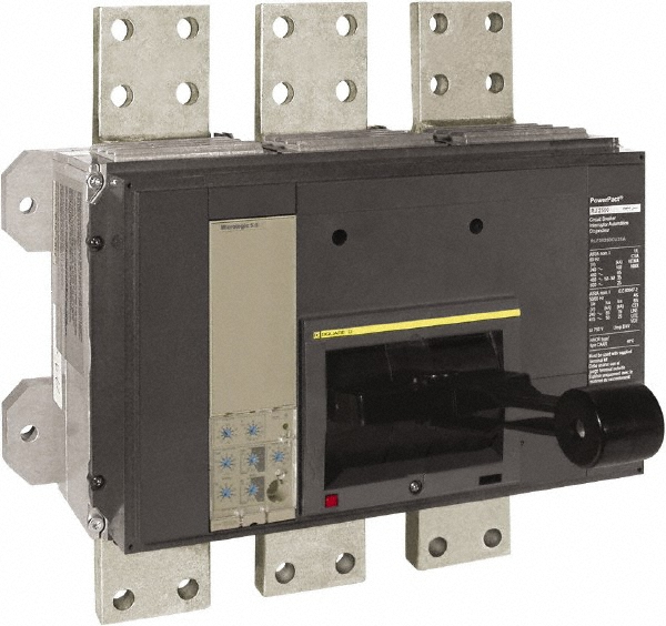 Square D 1600 Amp, 600 VAC, 3 Pole, Panel Mount Molded Case Circuit Breaker - RJF36160U41A