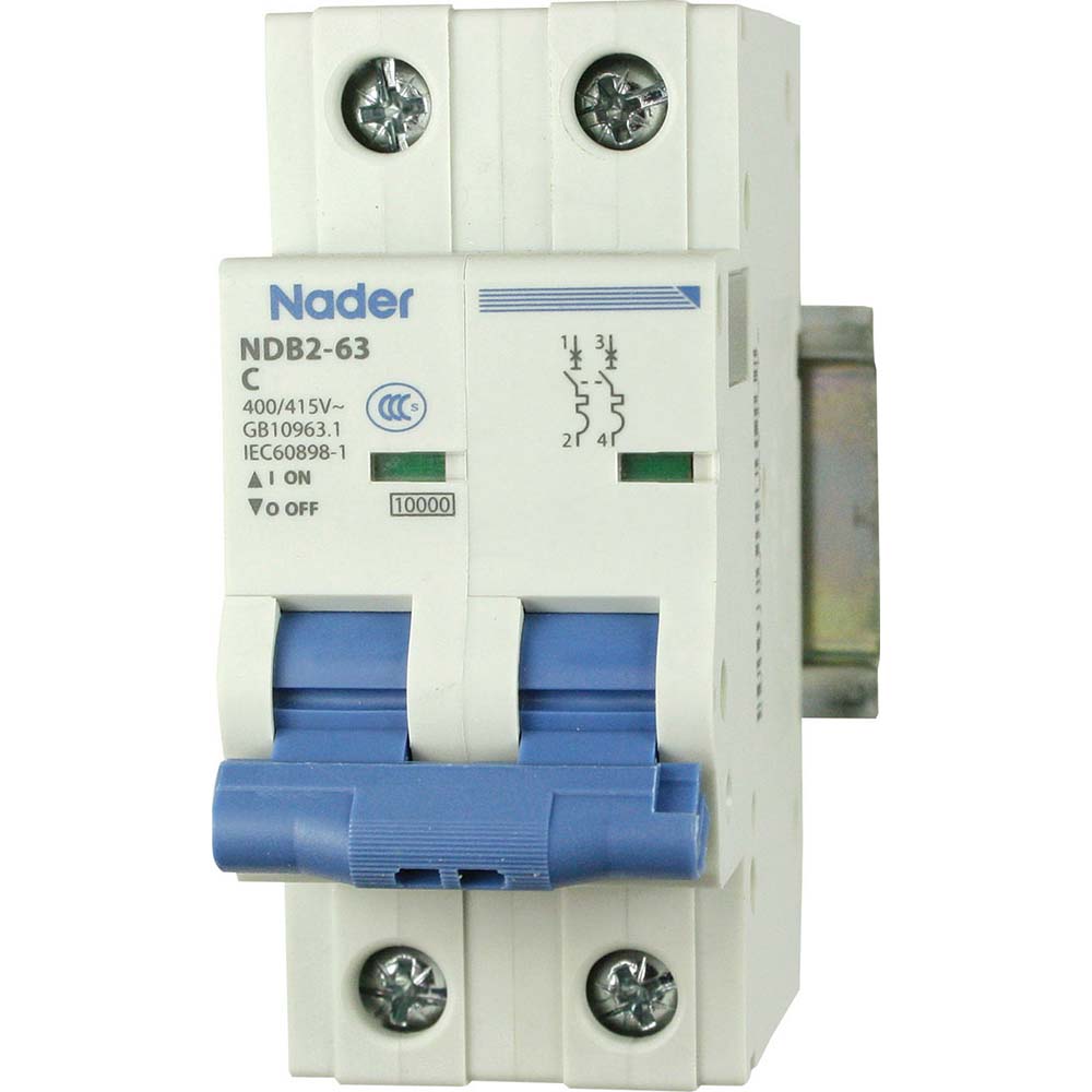 Schneider Electric 6 Amp, 277 VAC, 1 Pole, Miniature Circuit Breaker - MGN61306