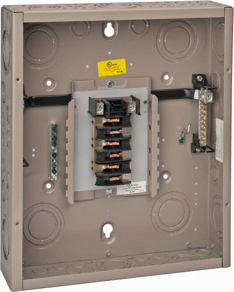 Square D Load Centers: Load Center Type: Main Breaker; Number of Circuits: 24; Main Amperage: 100; Number of Phases: 1 - QO116M100P