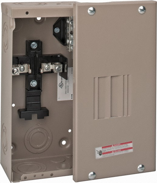Square D Load Centers: Load Center Type: Main Breaker; Number of Circuits: 24; Main Amperage: 100; Number of Phases: 1 - QO116M100P